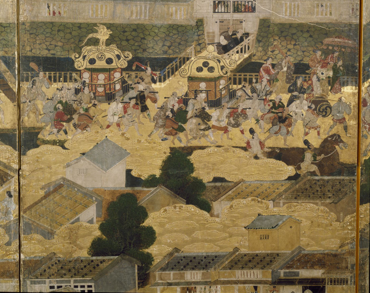 Views In and Around Kyoto (Rakuchu rakugai zu) · Brooklyn Museum