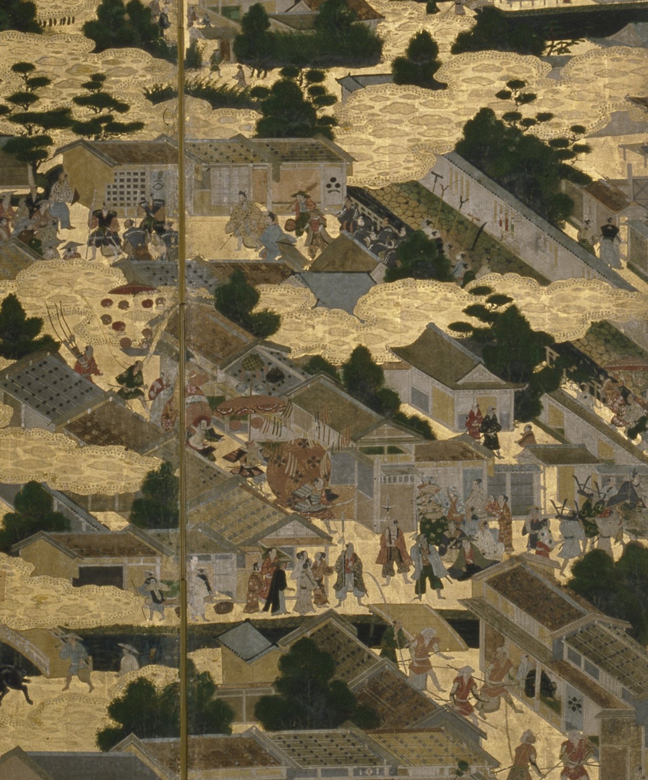 Views In and Around Kyoto (Rakuchu rakugai zu) · Brooklyn Museum