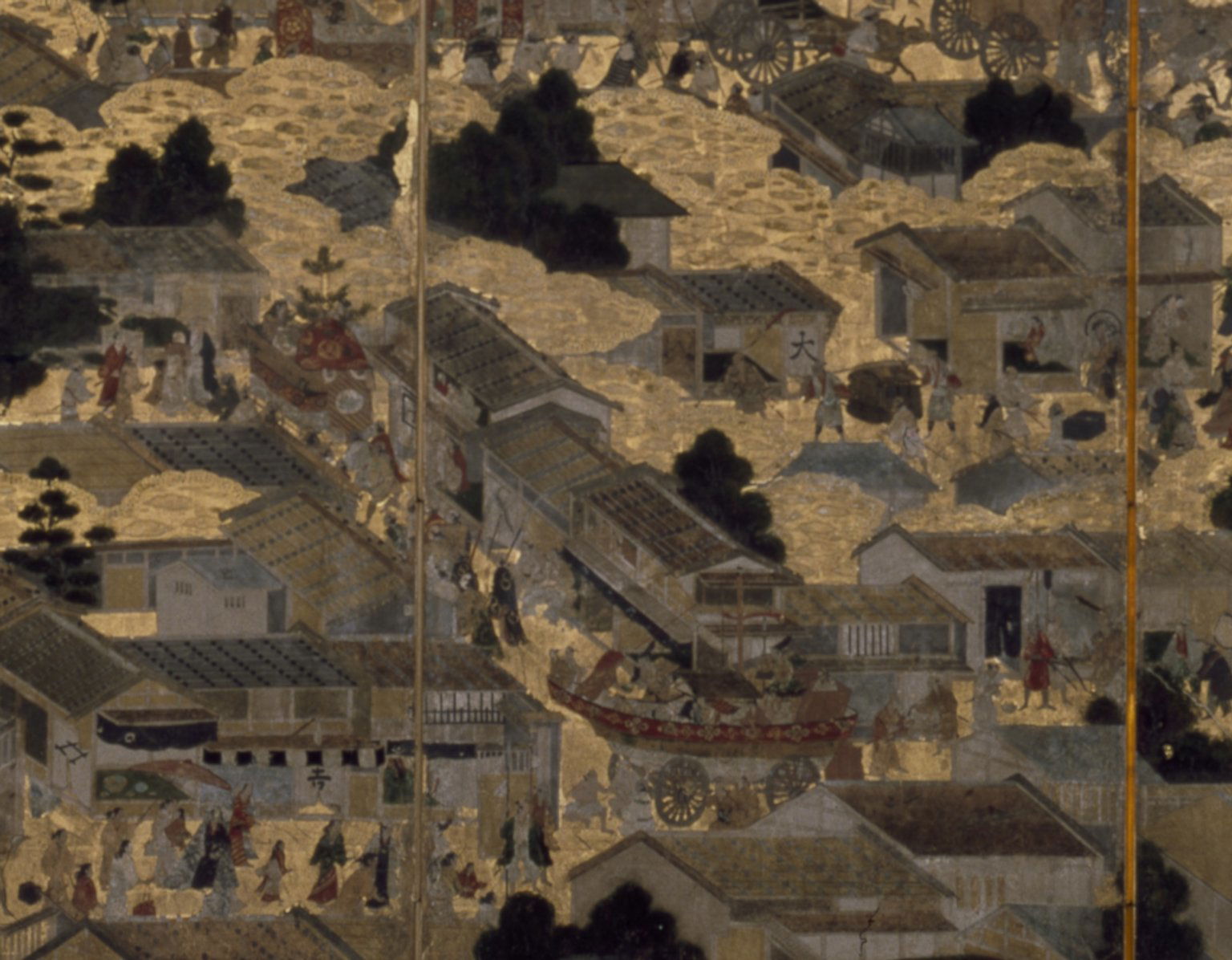 Views In and Around Kyoto (Rakuchu rakugai zu) · Brooklyn Museum