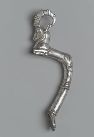 Vessel Handle in Form of Ibex