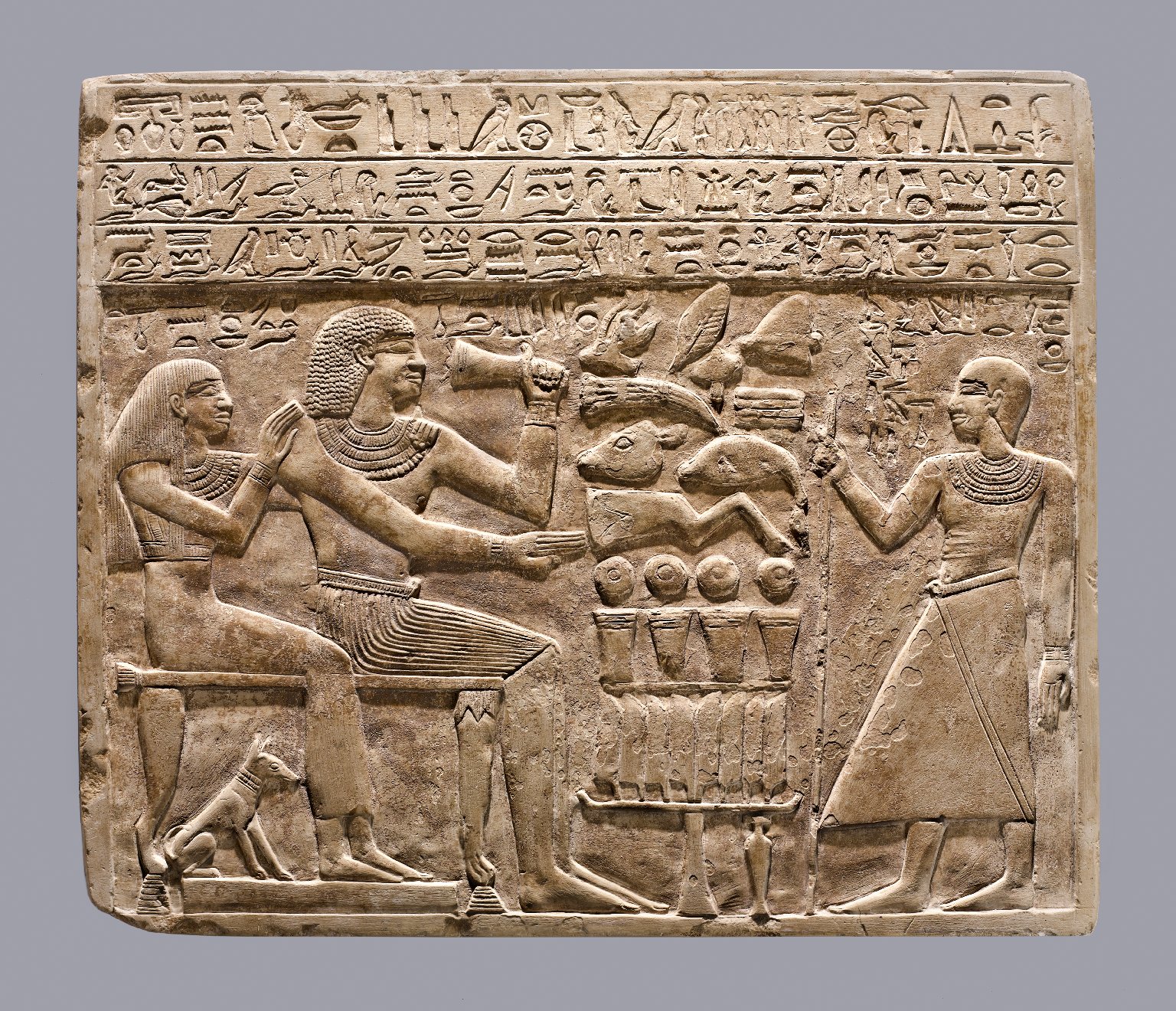 Funerary Stela of Intef and Senettekh