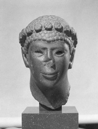 Head of a Man with a Rosette Diadem