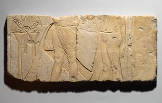 Relief of Akhenaten and Nefertiti