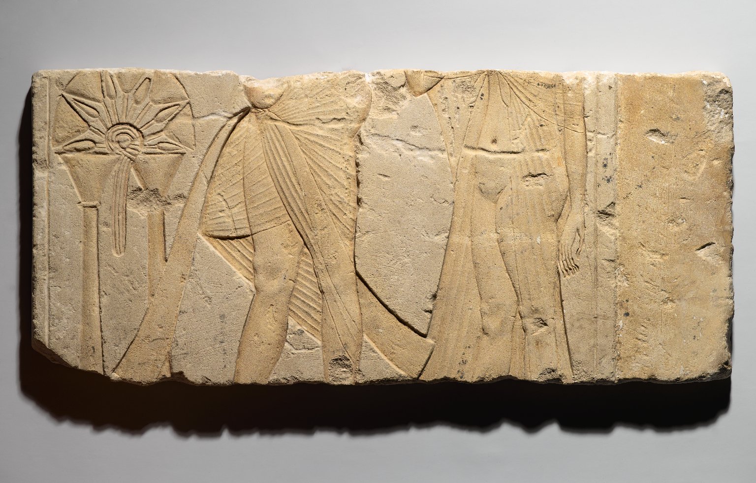 Relief of Akhenaten and Nefertiti