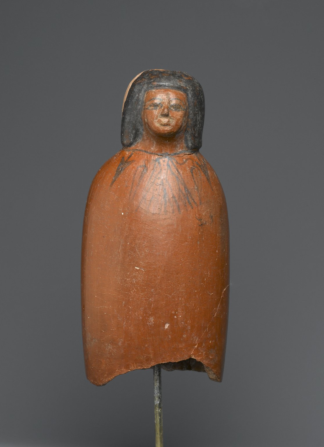 Flask in the Form of a Woman