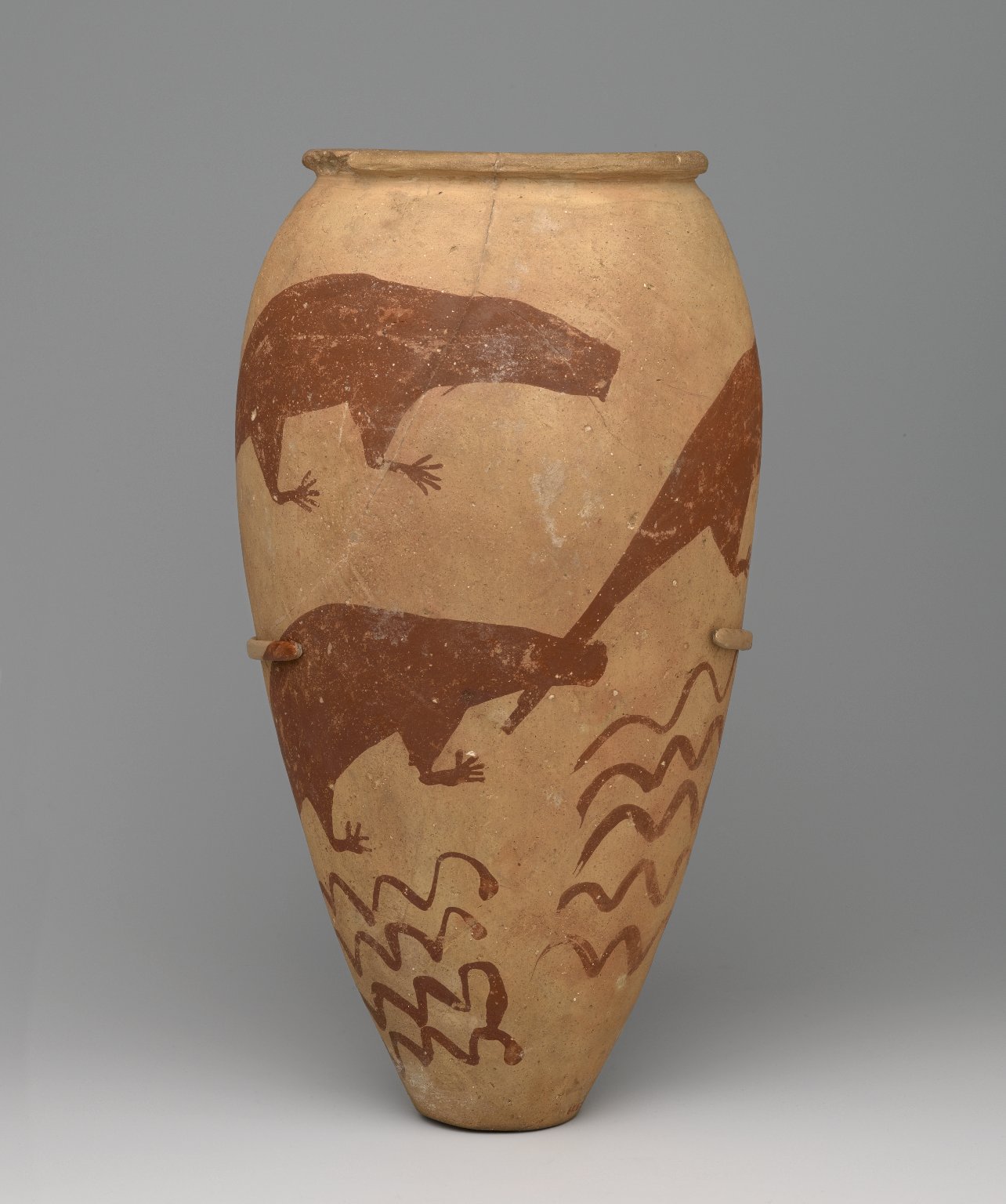 Vase with Painted Animals