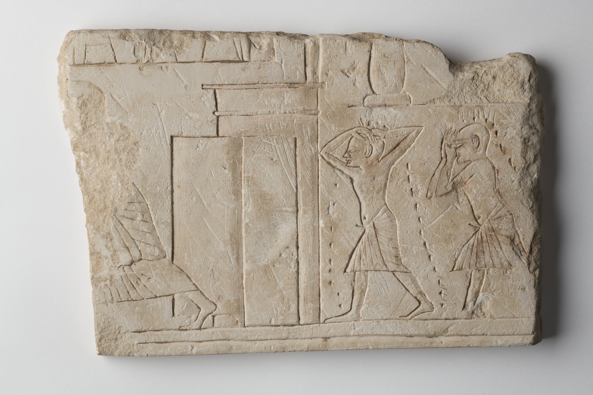 Mourners Before a Tomb Door
