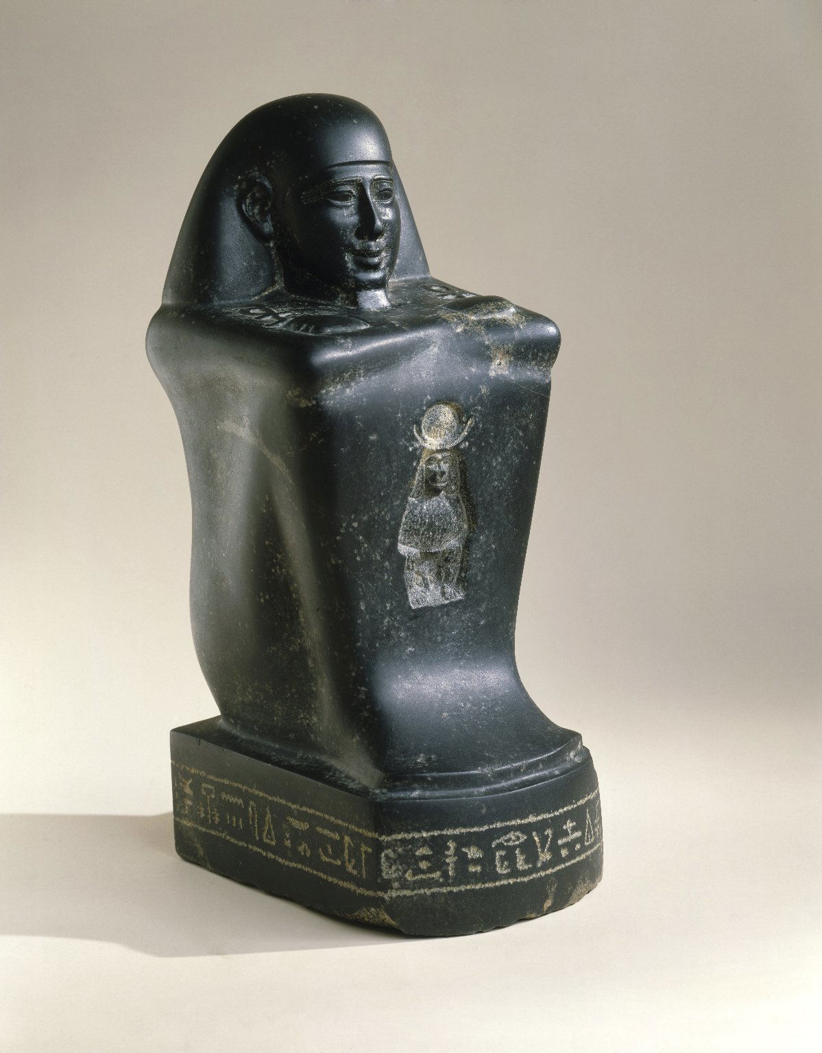 Block Statue of a High Official · Brooklyn Museum