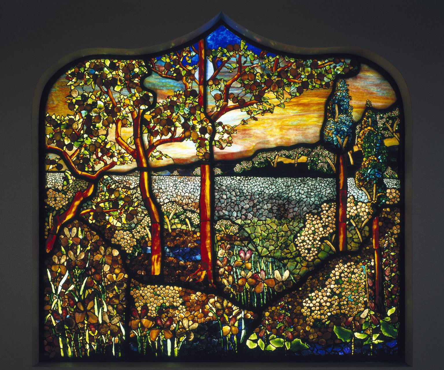 Stained Glass Art Divine Light カメルーン銀貨 Charles Merrill Memorial Window · Brooklyn Museum