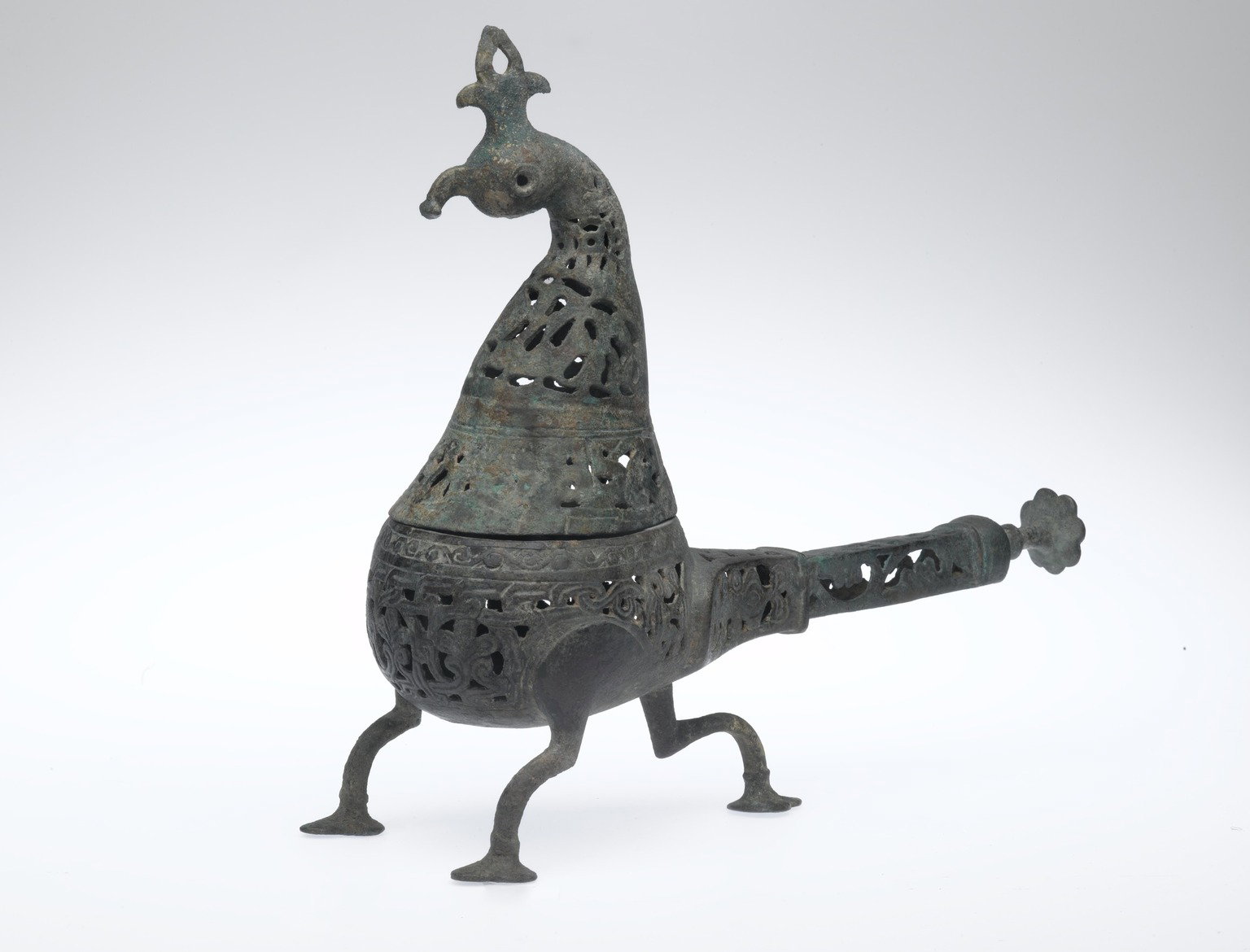Incense Burner in Shape of a Peacock · Brooklyn Museum
