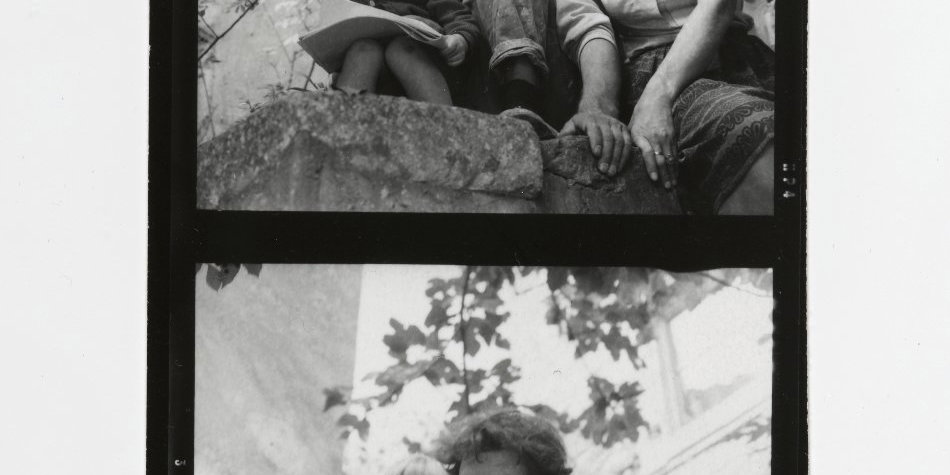 [Untitled] (Man and Woman with Child) (top exposure) [Untitled] (Man ...