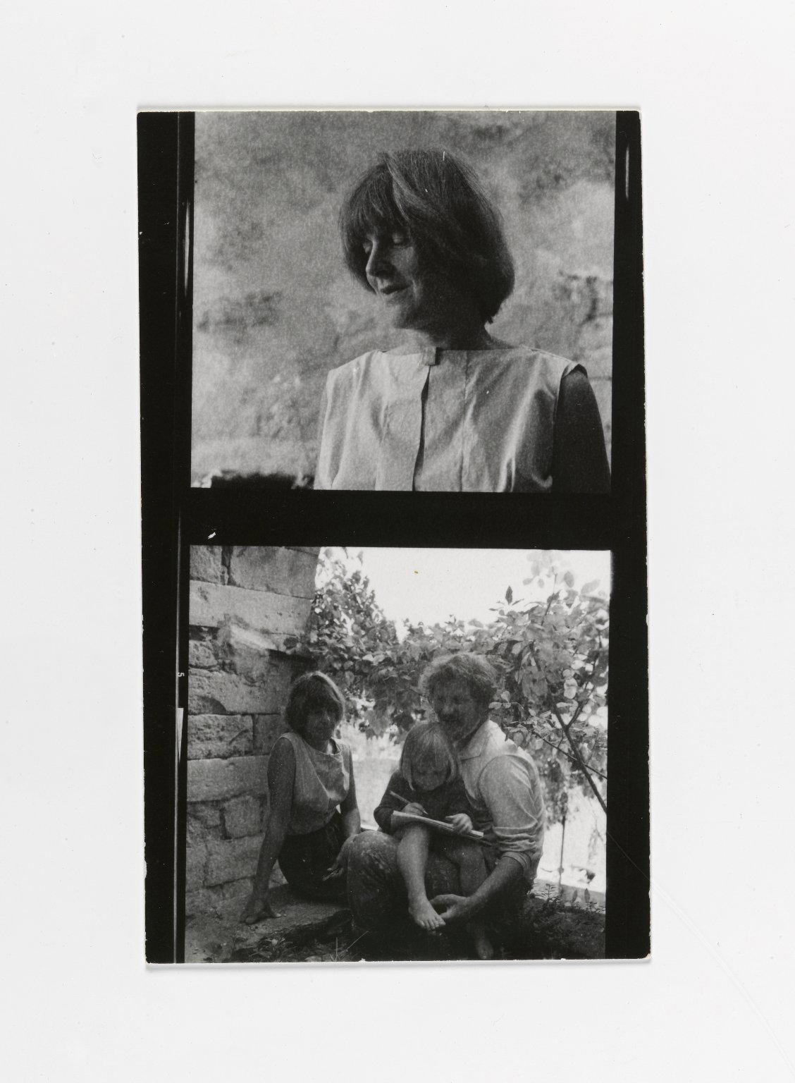 [Untitled] (Woman) (top exposure) [Untitled] (Man and Woman with Child ...