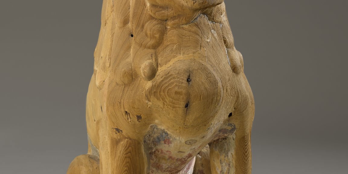 Kom Inu Koma-Inu (Mouth Open); One of Pair · Brooklyn Museum