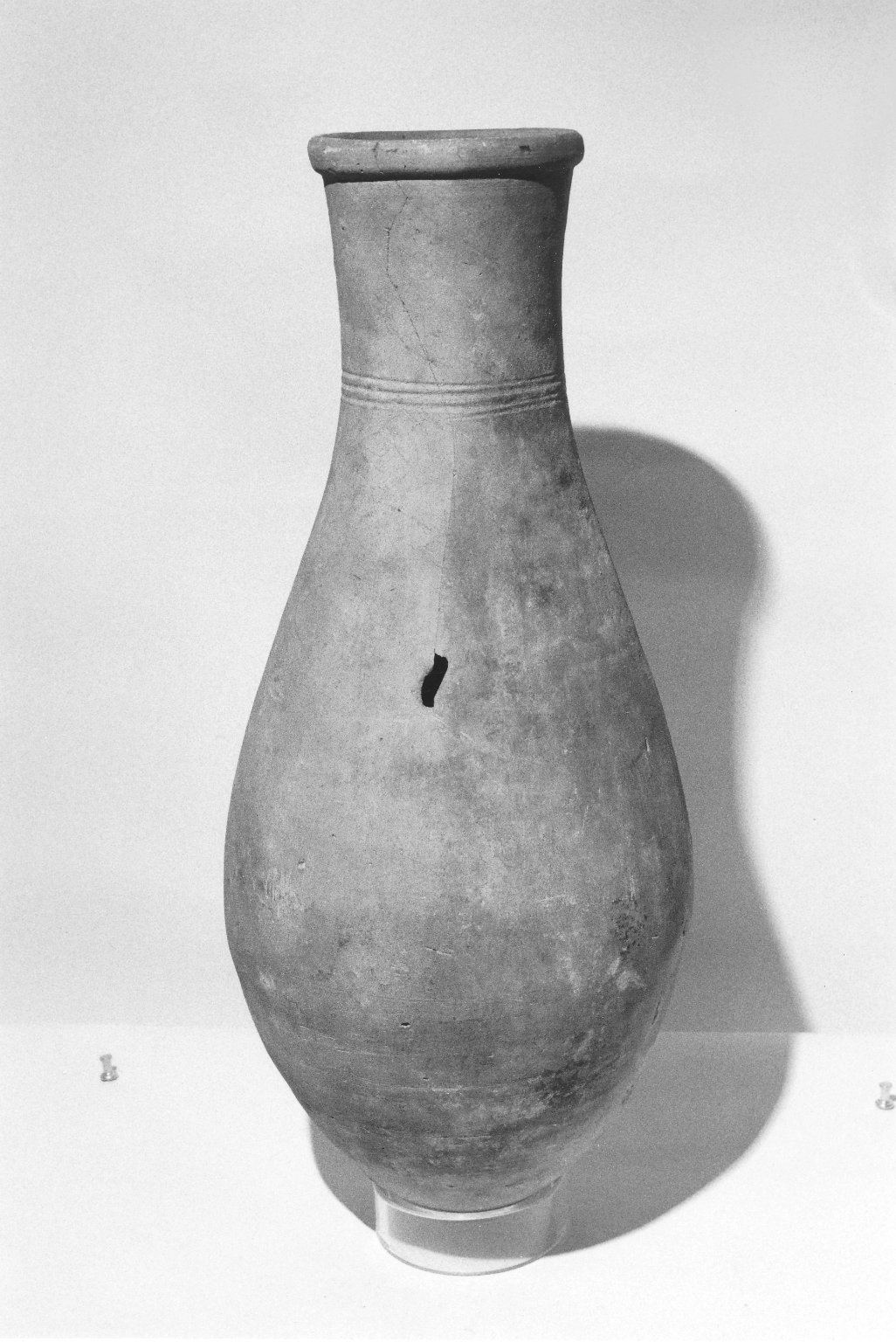 Storage Vessel with Simple Incised Decoration