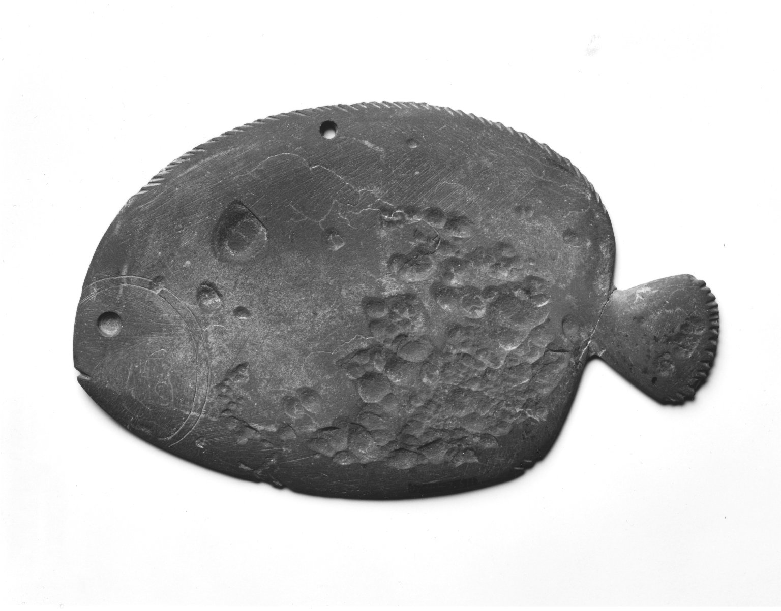 Palette in the Shape of a Fish