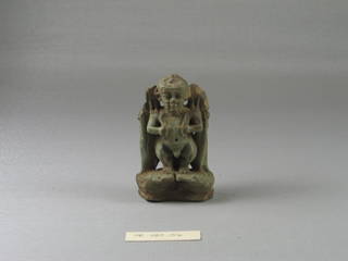 Pataikos Flanked by Goddesses Amulet