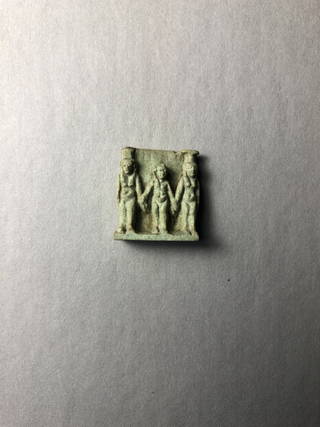 Plaque with Isis, Child Horus and Nephthys