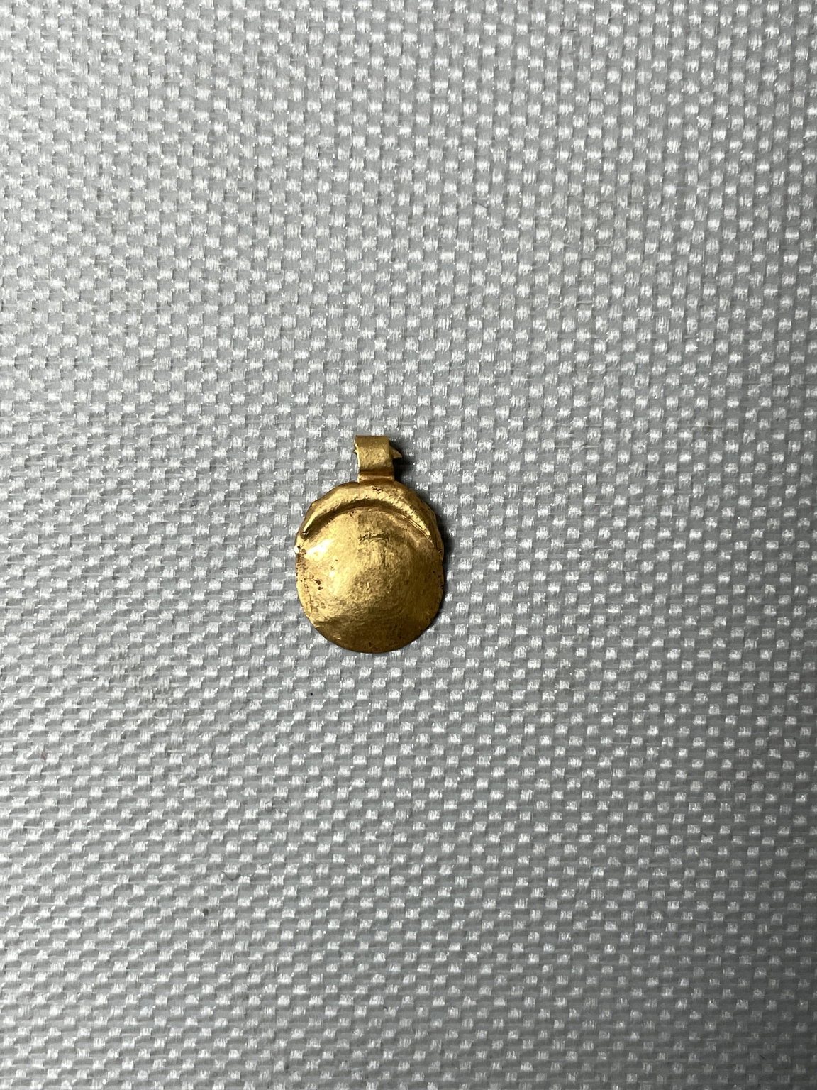Sun Disk and Crescent Amulet