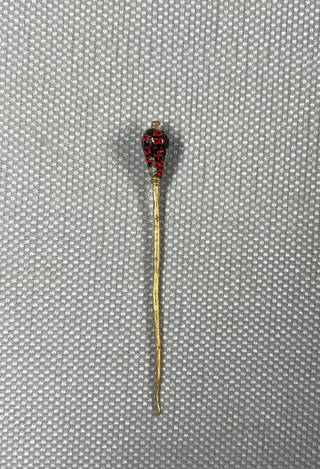 Pin with Mounted Bead
