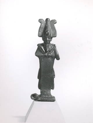 Standing Mummiform Statuette of Osiris