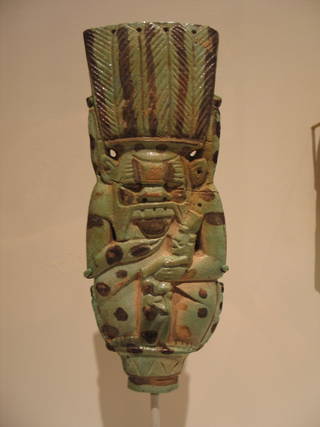 Figure of Bes with Child