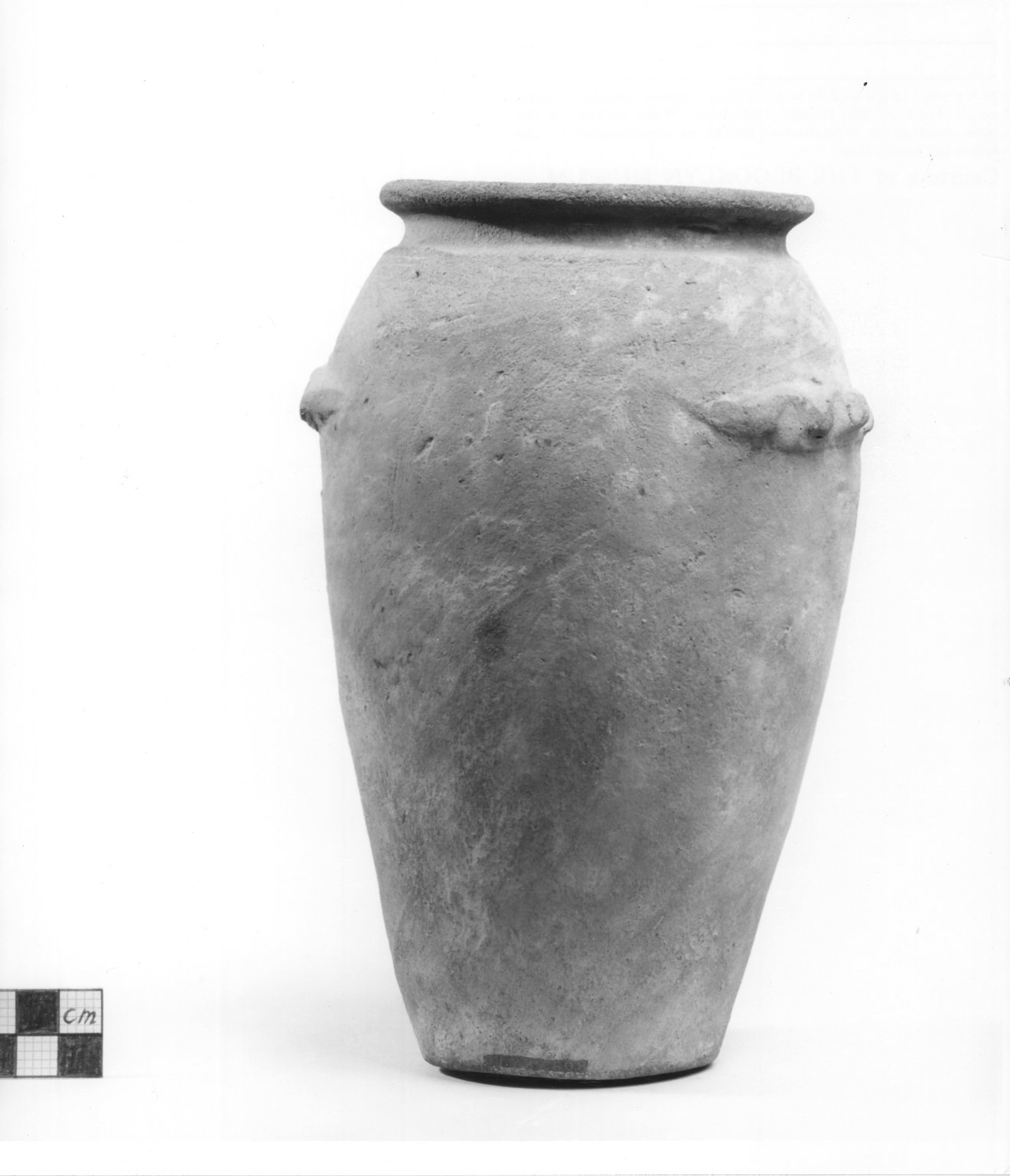 Wavy-handled Jar