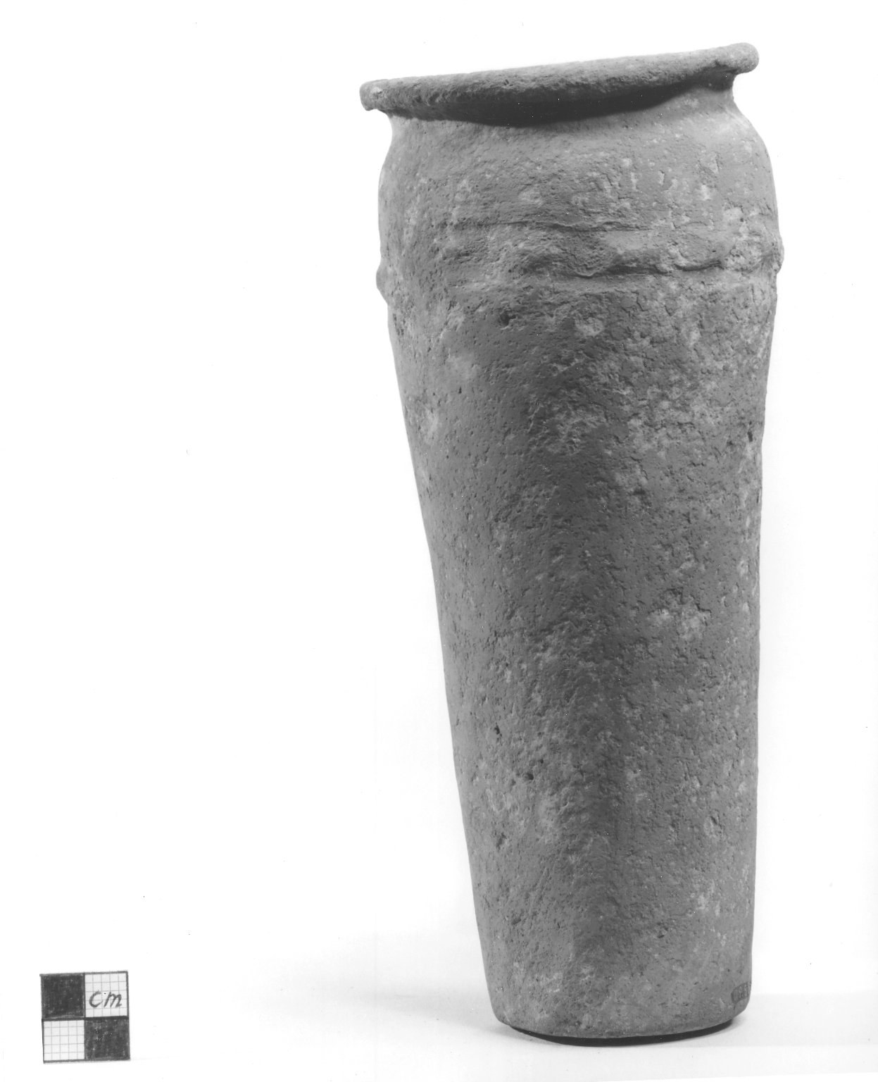 Wavy-handled Jar