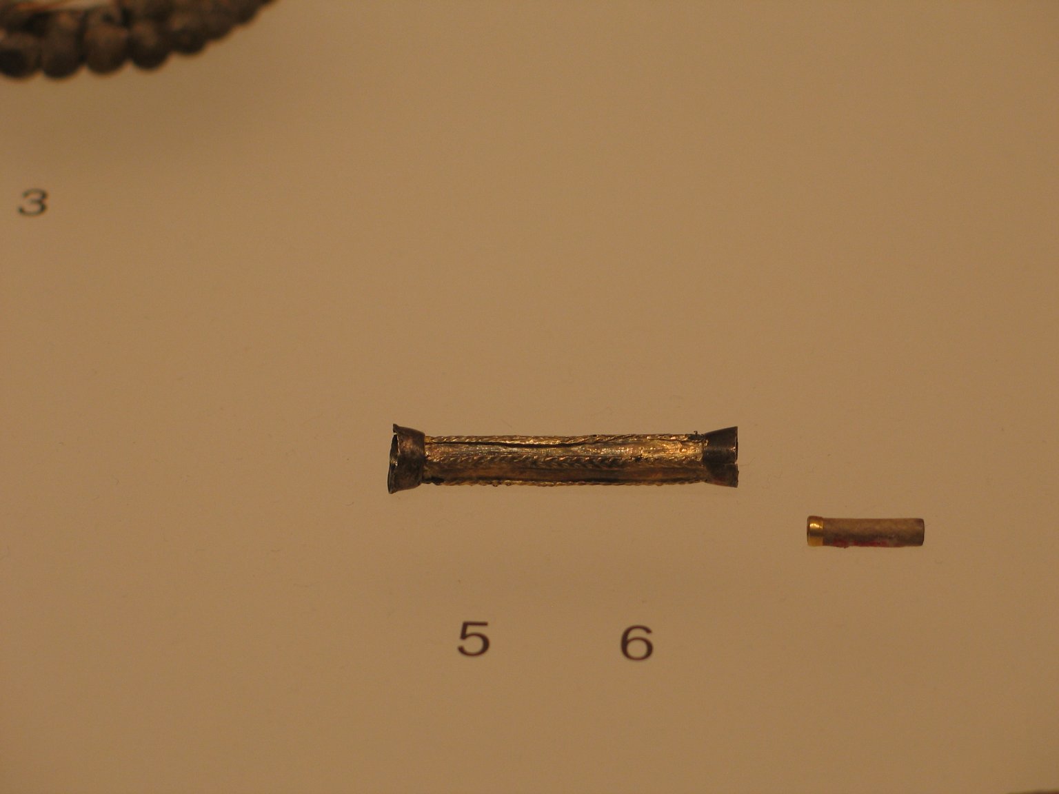 Cylindrical Tube Amulet