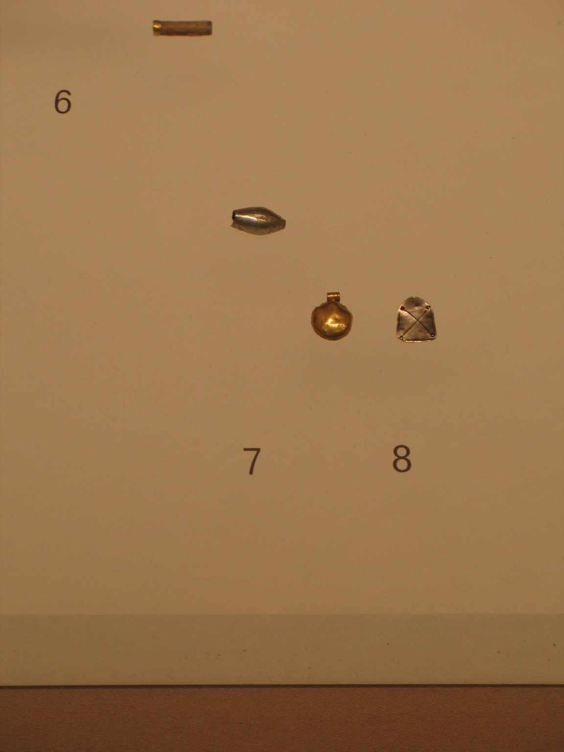 Hollow Biconical Bead