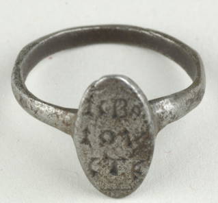 Finger Ring with Inscription