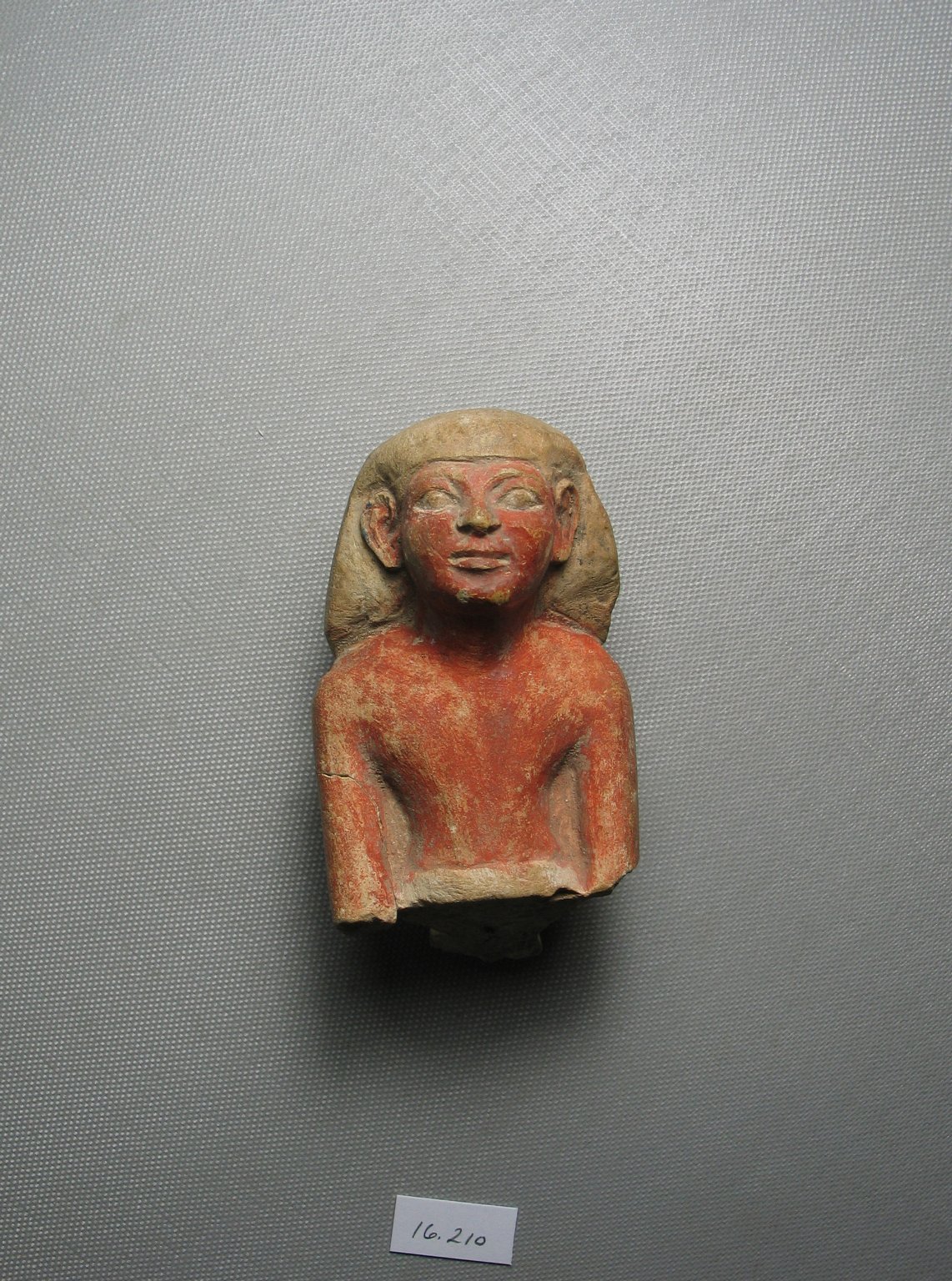 Upper Half of Sculpture of a Man