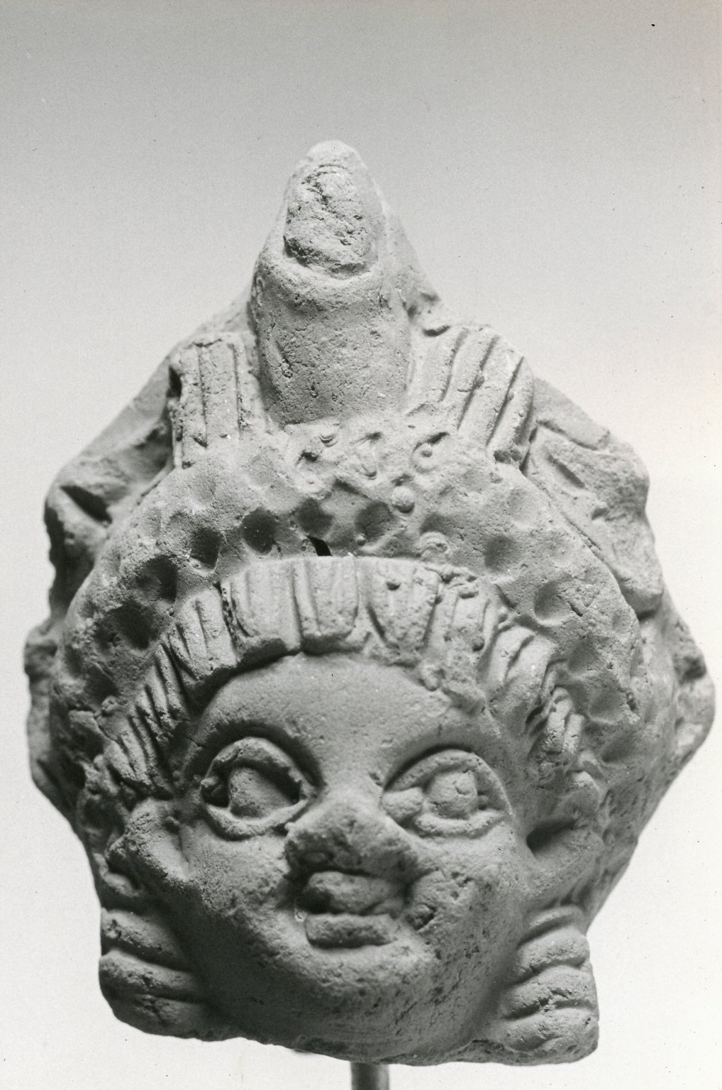 Head, probably from a Statuette
