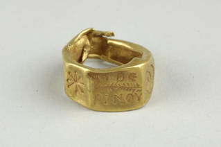 Finger Ring with Inscription