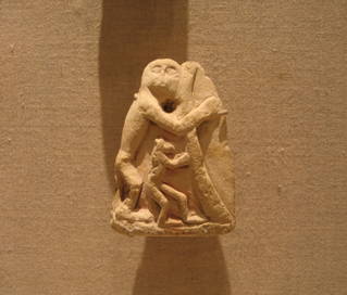 Group of Large and Small Monkeys