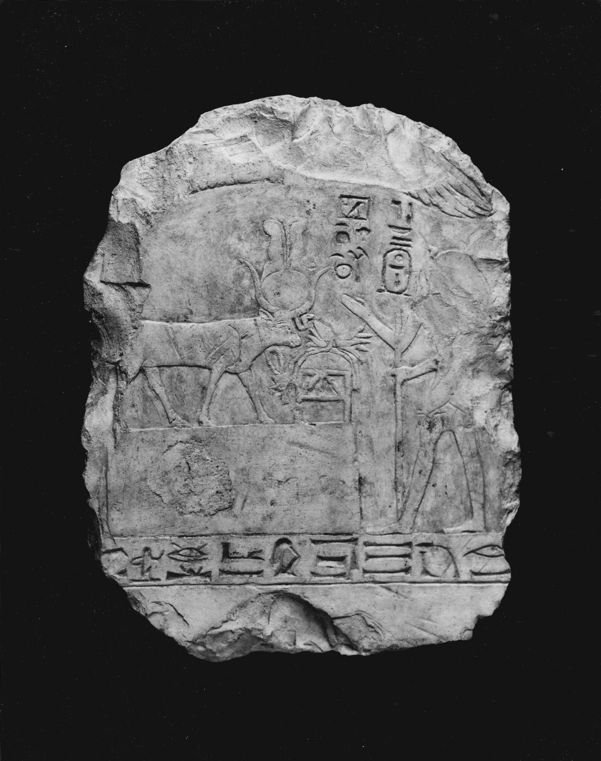 Stela of a Priest of Amun Named An · Brooklyn Museum