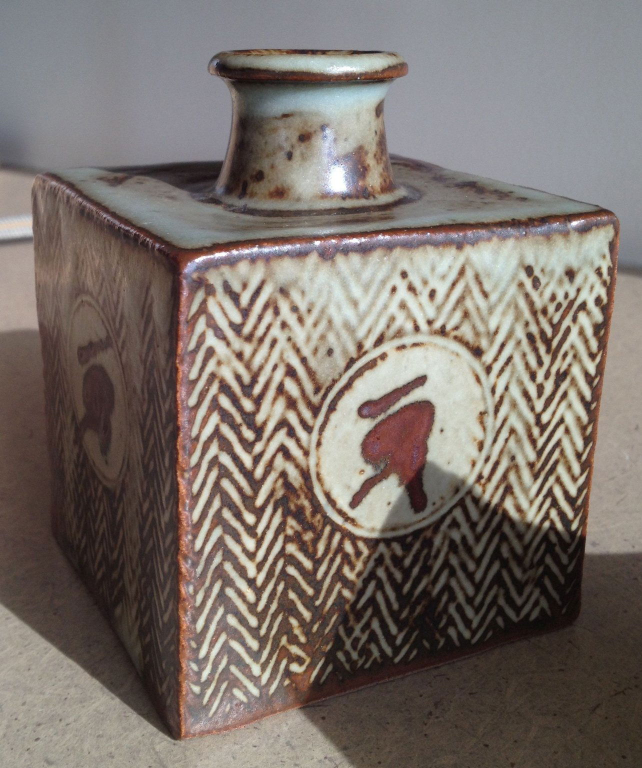 Bottle with Rope Impressions · Brooklyn Museum