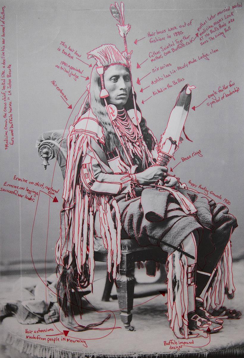 Peelatchiwaaxpáash / Medicine Crow (Raven) · Brooklyn Museum