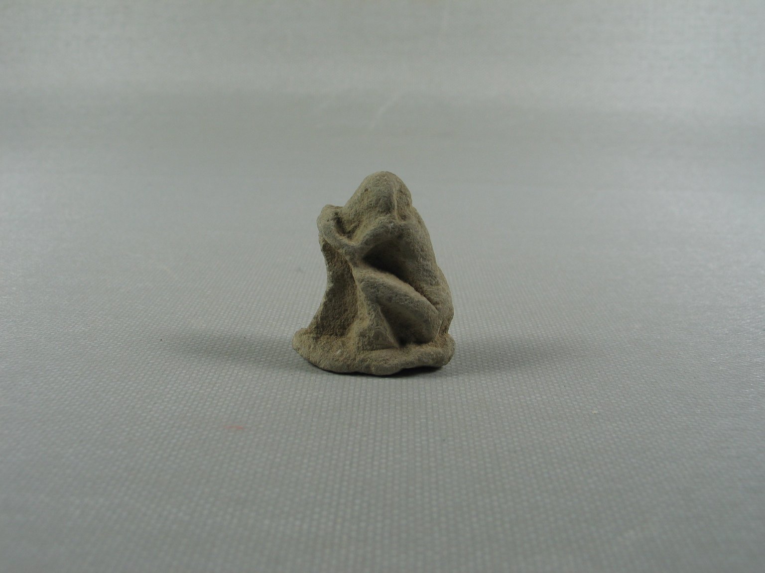 Small Figure of a Seated Monkey