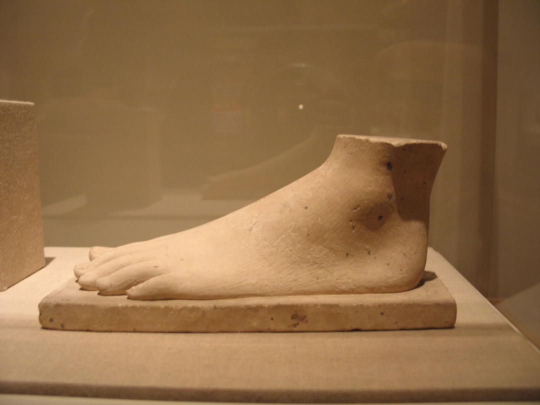 Model or Temple Offering of a Foot · Brooklyn Museum