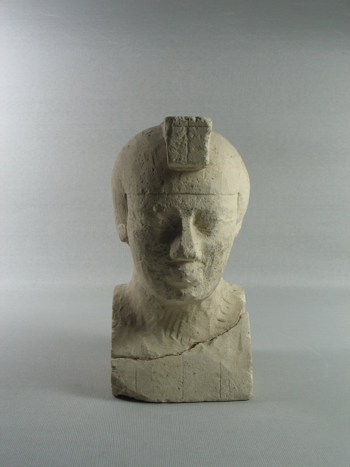 Sculptor's Model of a Head of a King