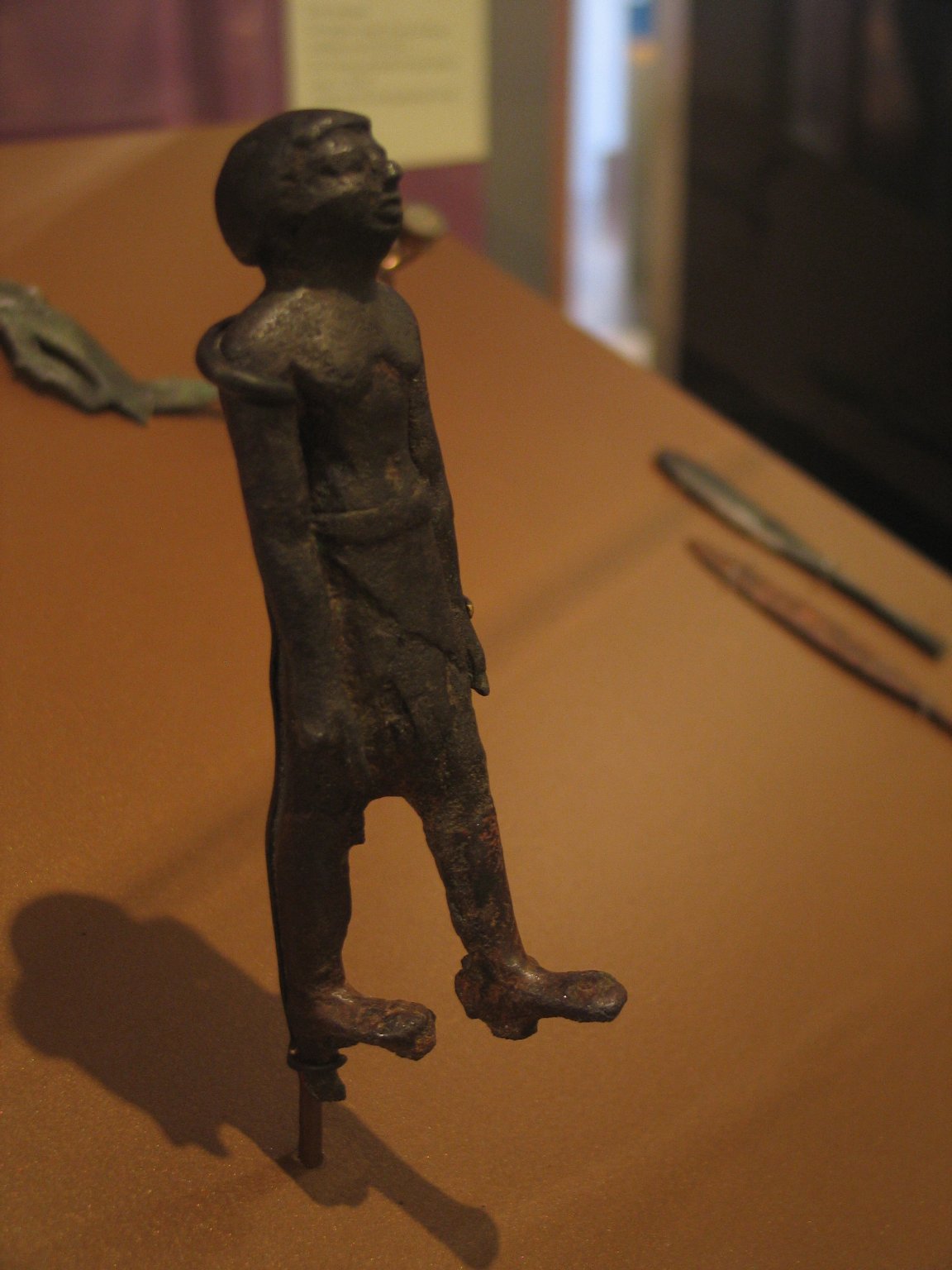 Statuette of Striding Man
