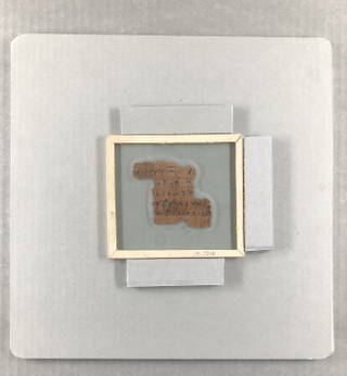 Papyrus Fragment Inscribed in Greek
