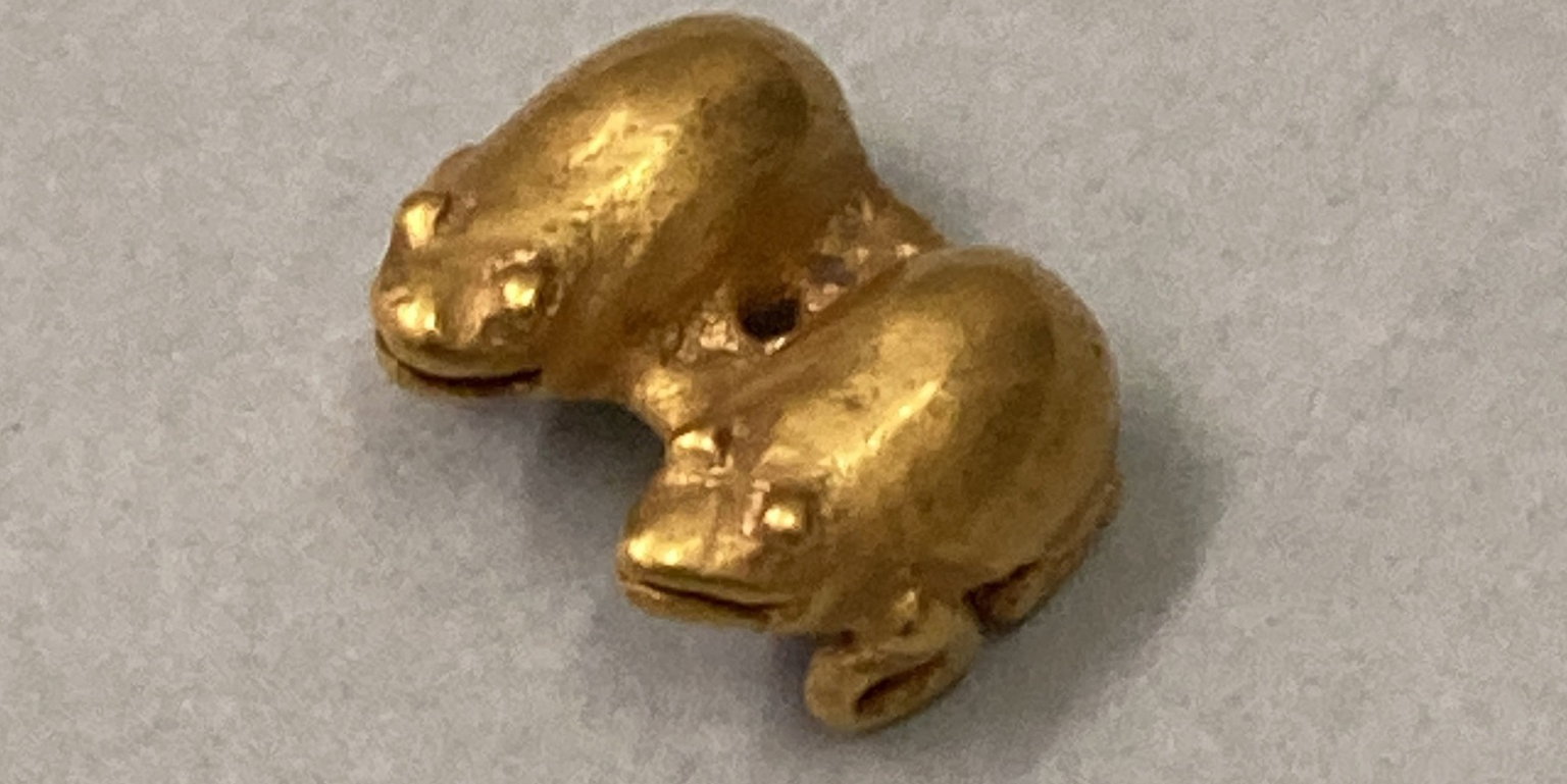 Pendant with Two Frogs · Brooklyn Museum