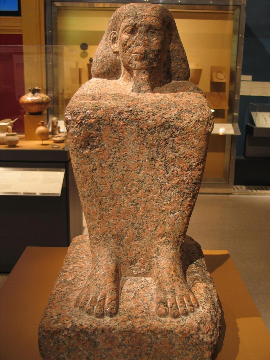 Early Block Statue · Brooklyn Museum