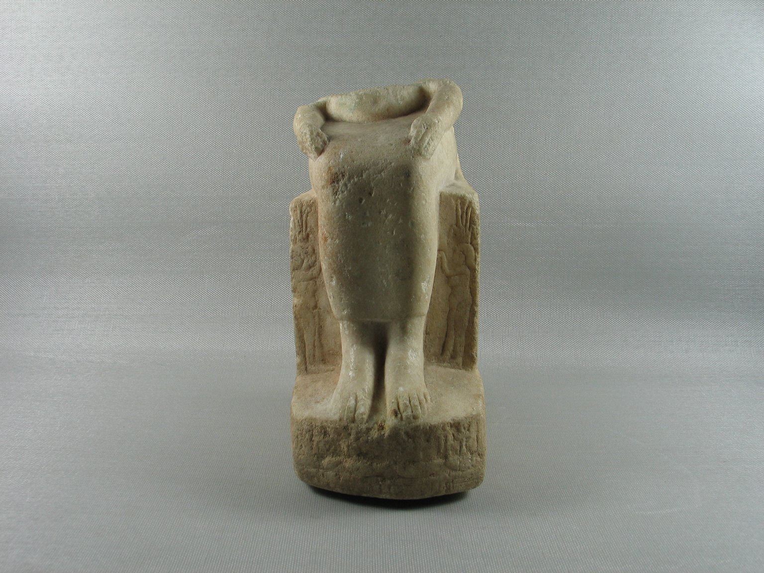 Lower Part of Statue of a Seated Goddess