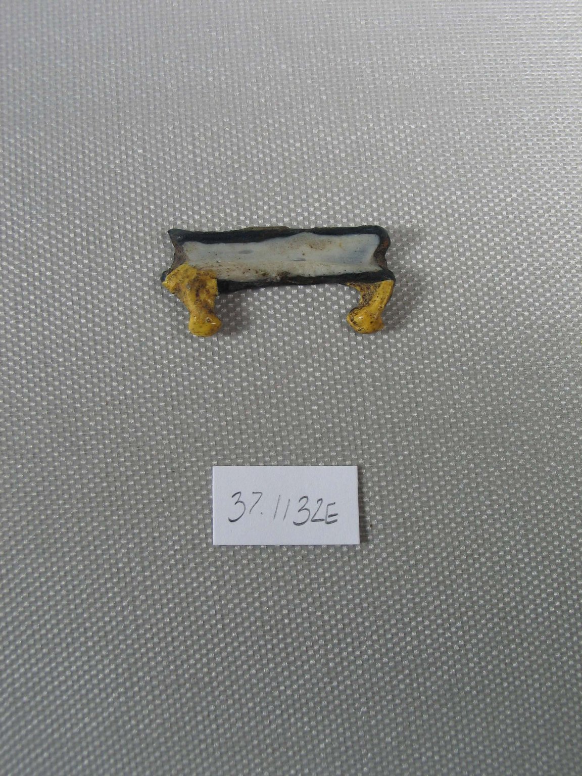 Inlay in the Form of a Boat on Water