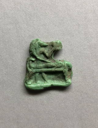 Inlay or Amulet Representing Anubis