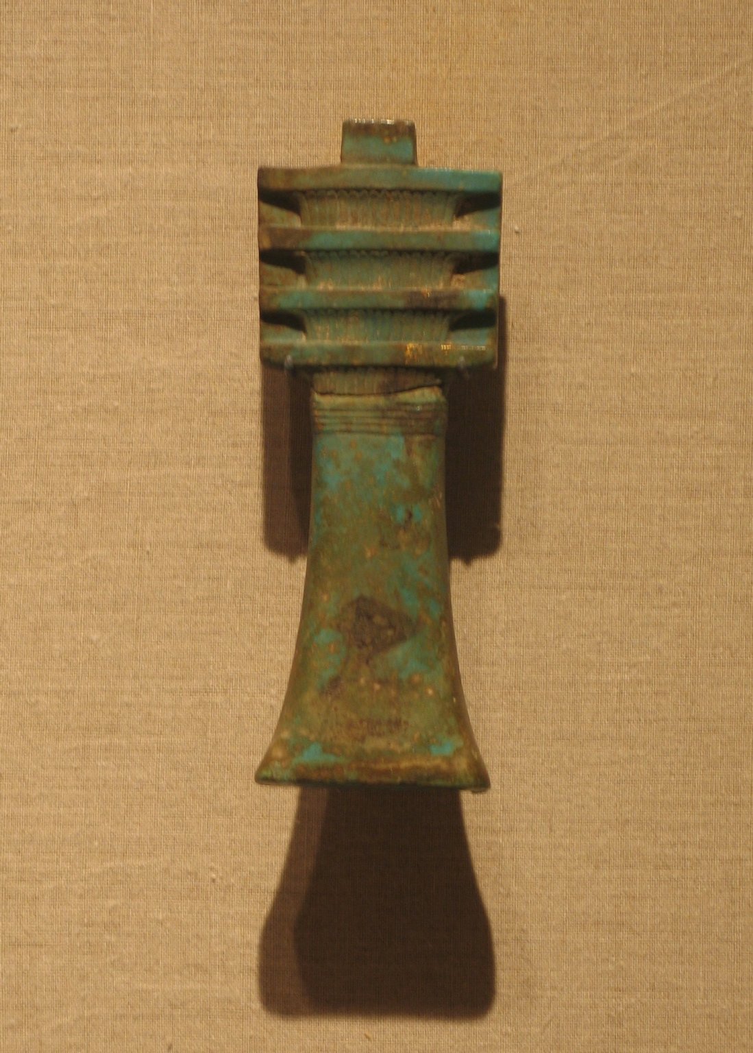 Gilded Djed-pillar