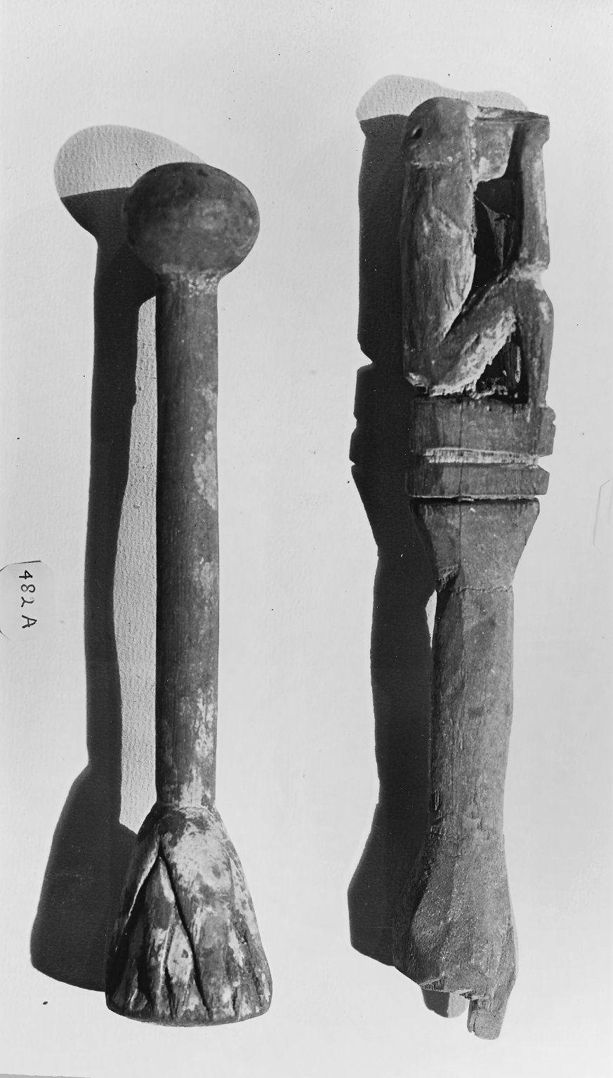 Handle Surmounted by the Figure of a Seated Monkey
