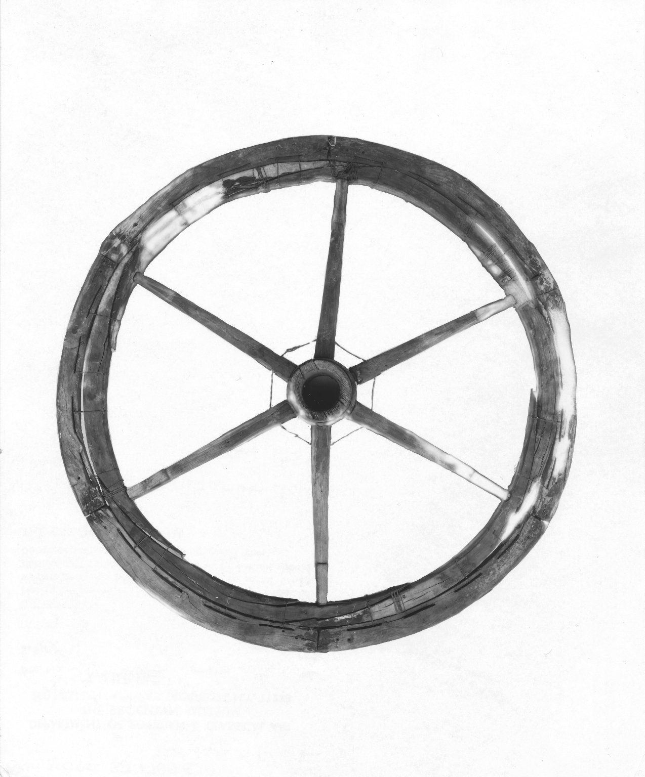 Large Chariot Wheel